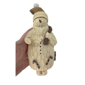 Flurryville "Santa Snowman" Wall Plug In Night Light